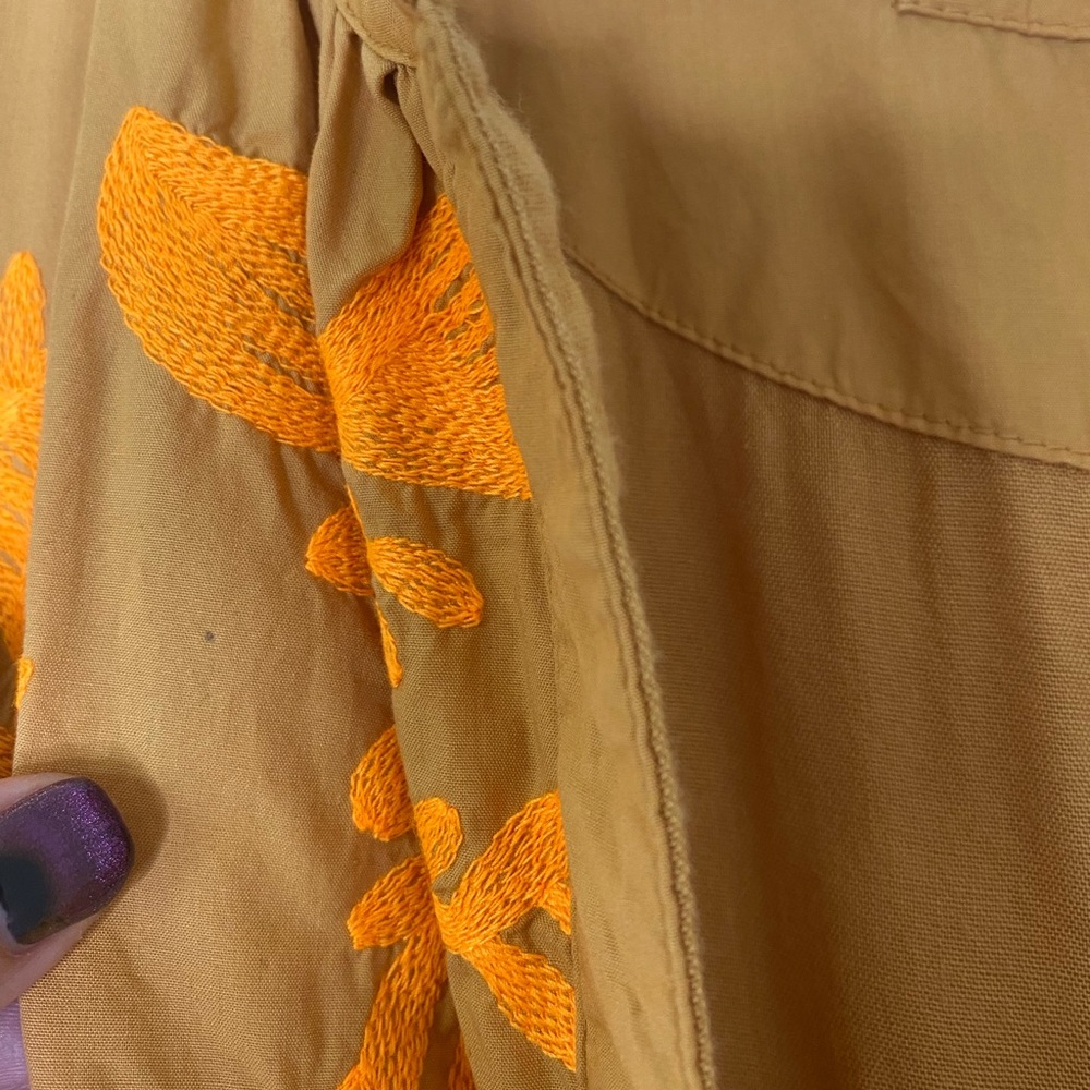 Anthro Cotton Dress - Picture 9 of 13